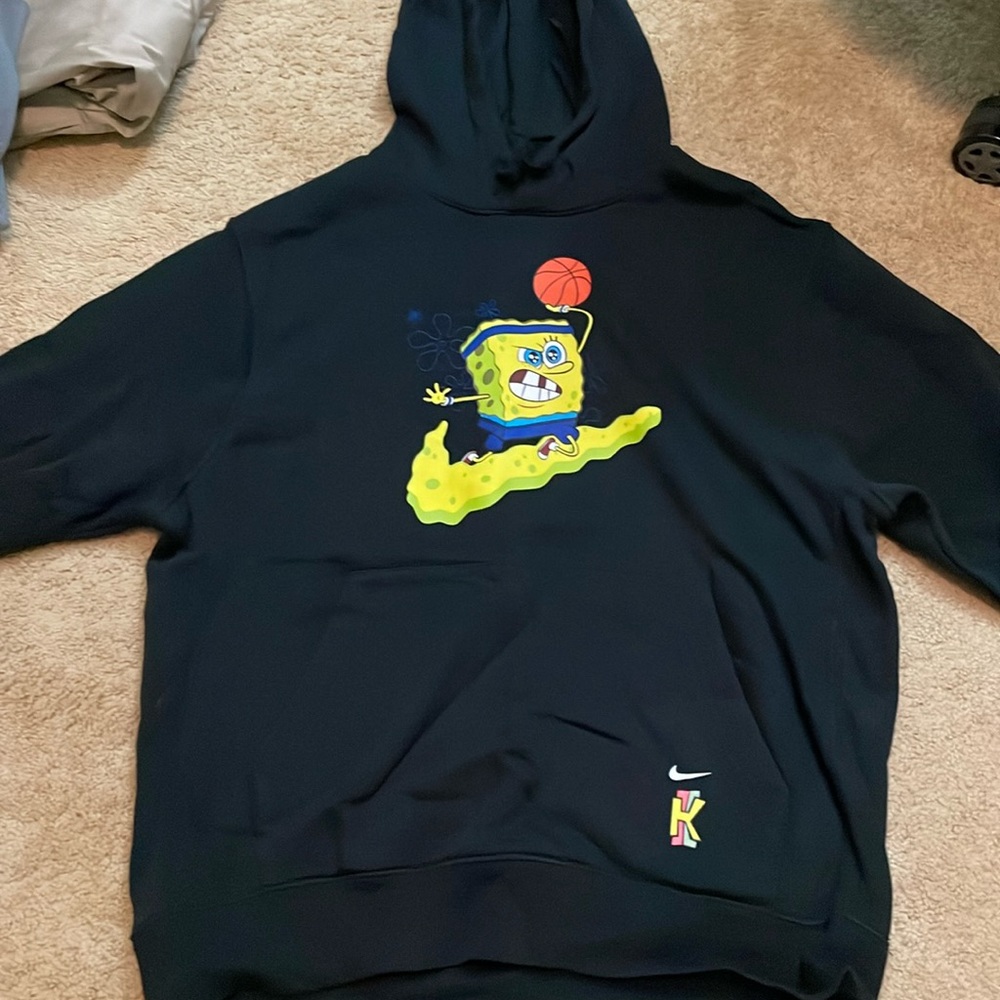Nike x Kyrie Irving x SpongeBob hoodie